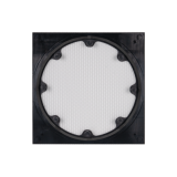 6" SQUARE ADAPTER W/ XPC TRIMLESS GRILLE FOR VXXT AND VXQ 6" IN-CEILING - WHITE