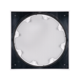 8" SQUARE ADAPTER W/ XPC MICRO TRIM GRILLE FOR VXXT 8" IN-CEILING WOOFER - WHITE