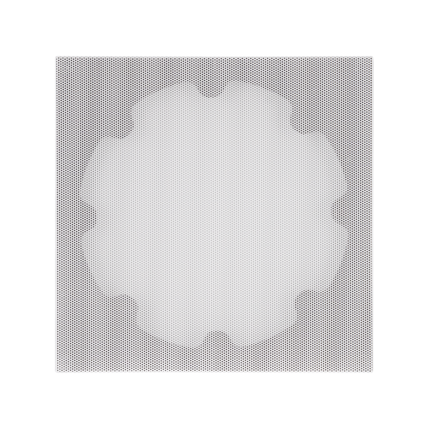 8" SQUARE ADAPTER W/ XPC TRIMLESS GRILLE FOR VXXT 8" IN-CEILING WOOFER - WHITE