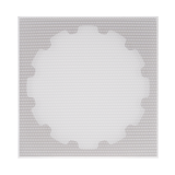 10" SQUARE ADAPTER W/ XPC MICRO TRIM GRILLE FOR VXXT 10" IN-CEILING WOOFER - WHITE