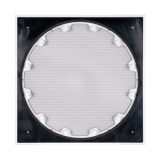 10" SQUARE ADAPTER W/ XPC MICRO TRIM GRILLE FOR VXXT 10" IN-CEILING WOOFER - WHITE