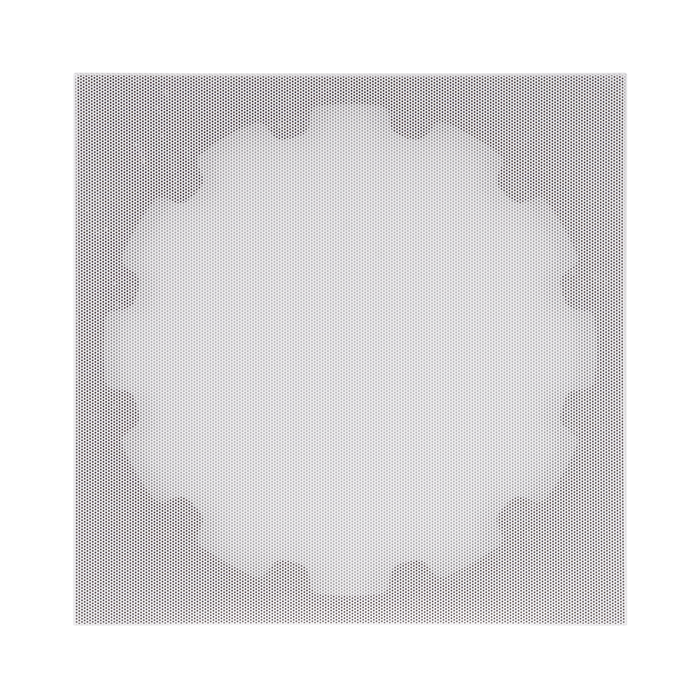 10" SQUARE ADAPTER W/ XPC TRIMLESS GRILLE FOR VXXT 10" IN-CEILING WOOFER - WHITE