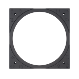 VX6SQ SQUARE MICRO TRIM GRILLE WITH ADAPTER