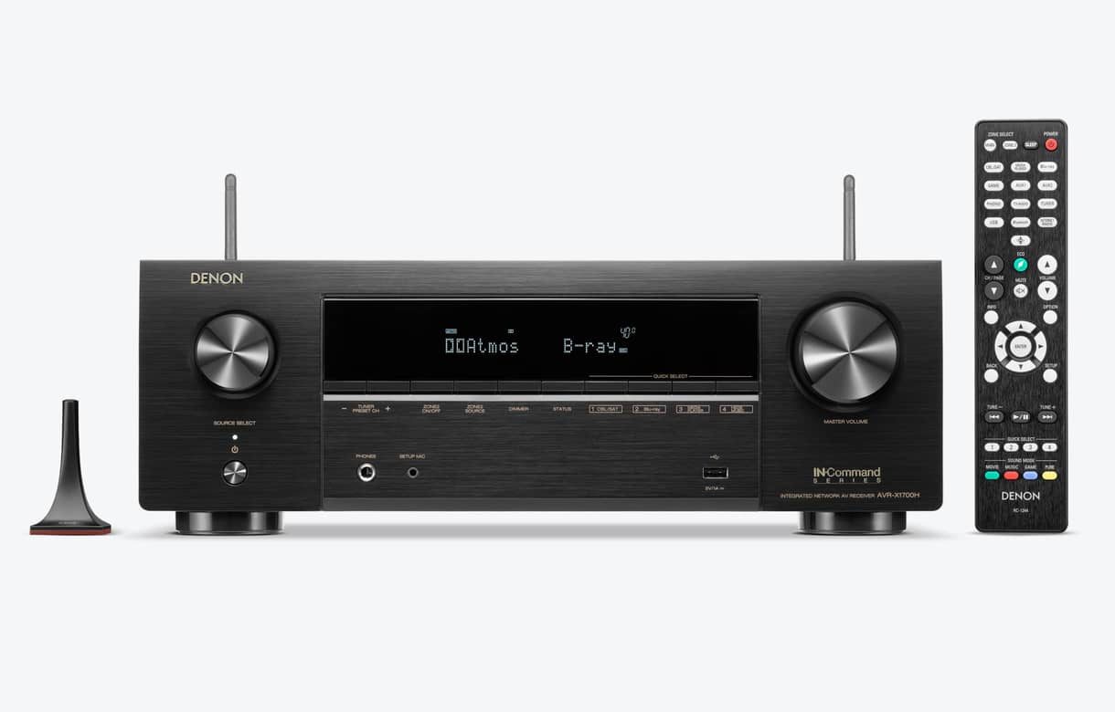 DENON AVR-X1700H 8K-4K