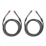 CABLES PARA ALTAVOZ HI-FI 8 PIES