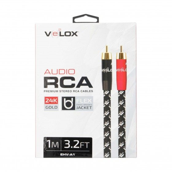 VELOX CABLES RCA PREMIUM