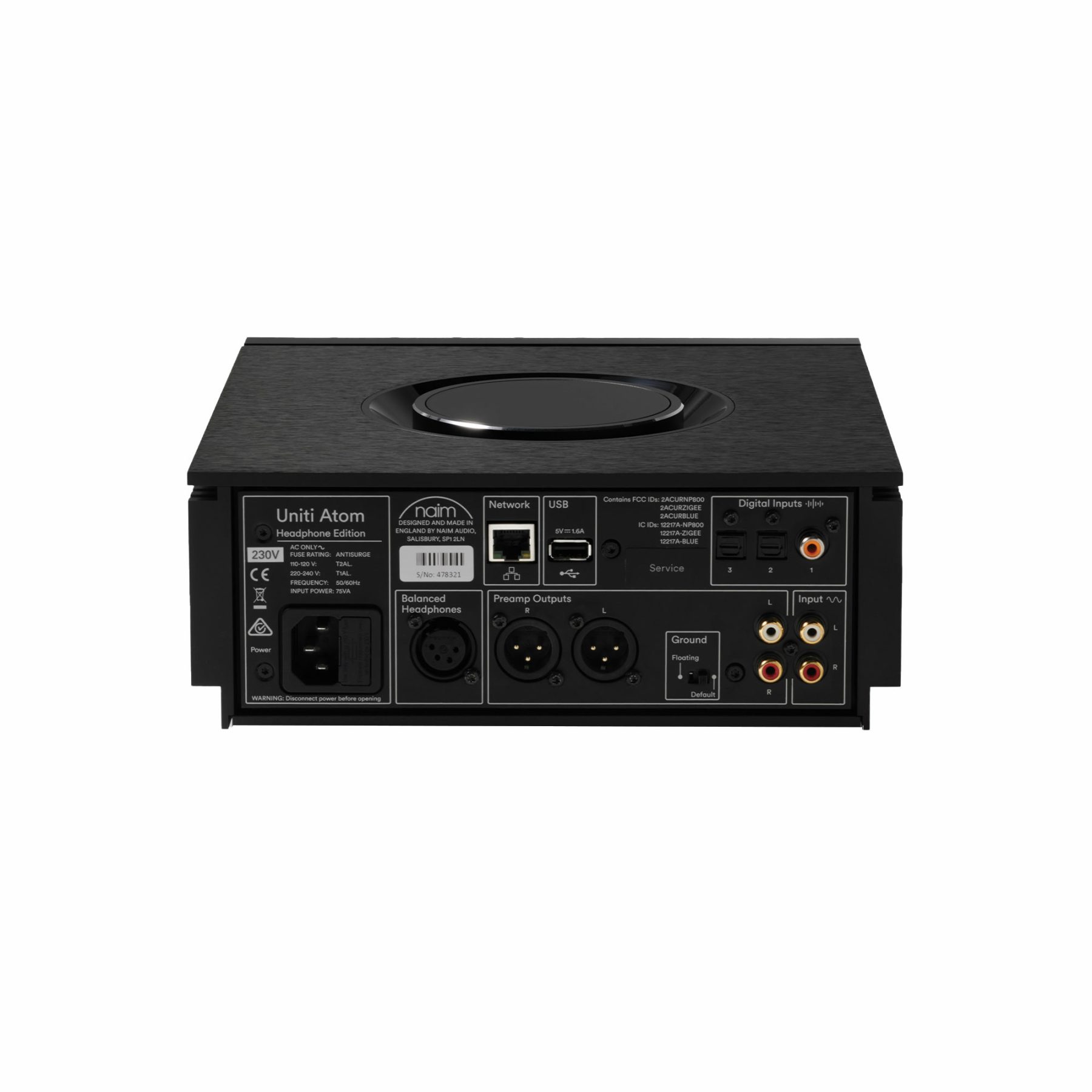 NAIM UNITI ATOM HEADPHONE EDITION - Next Level Audio Store