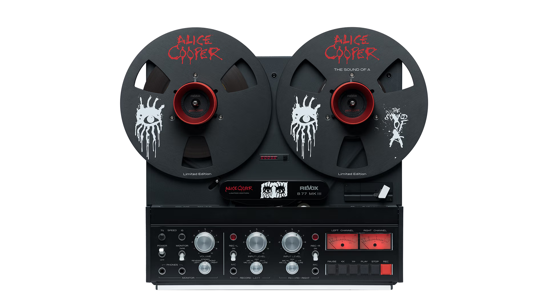 Revox B77 MK III Stereo Tape Recorder - Alice Cooper Limited Edition