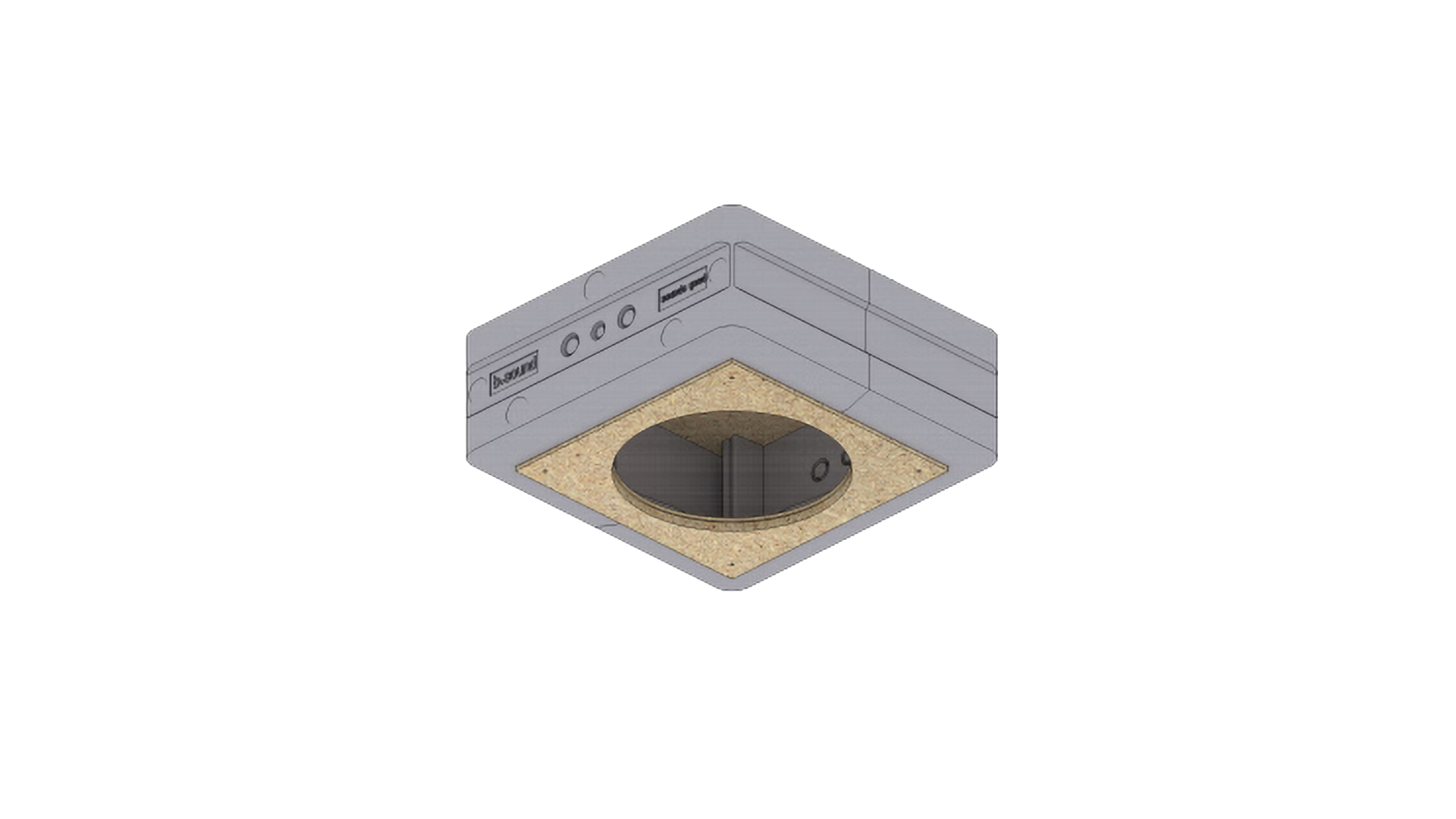 Revox Euroboxx L - Installation housing for I82