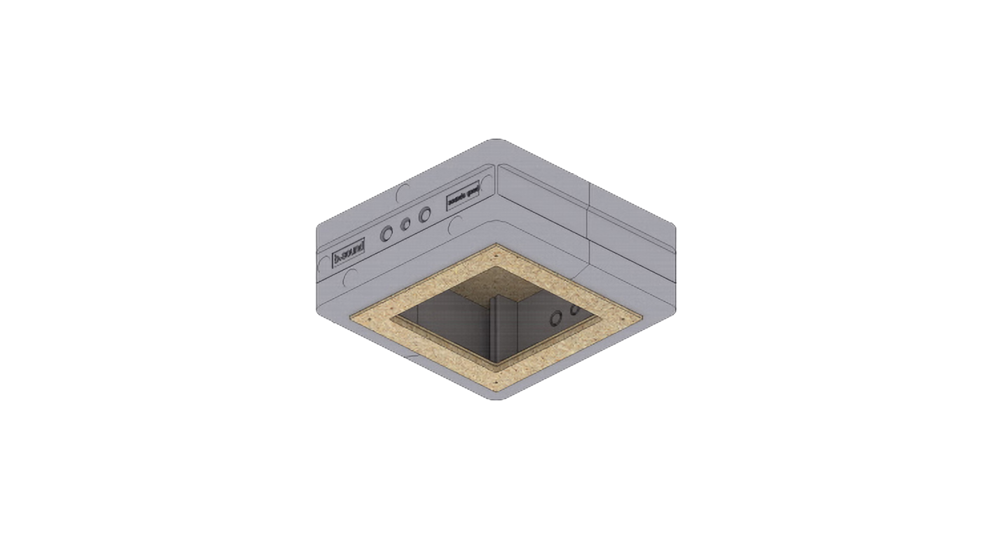 Revox Euroboxx L - Installation housing for I82